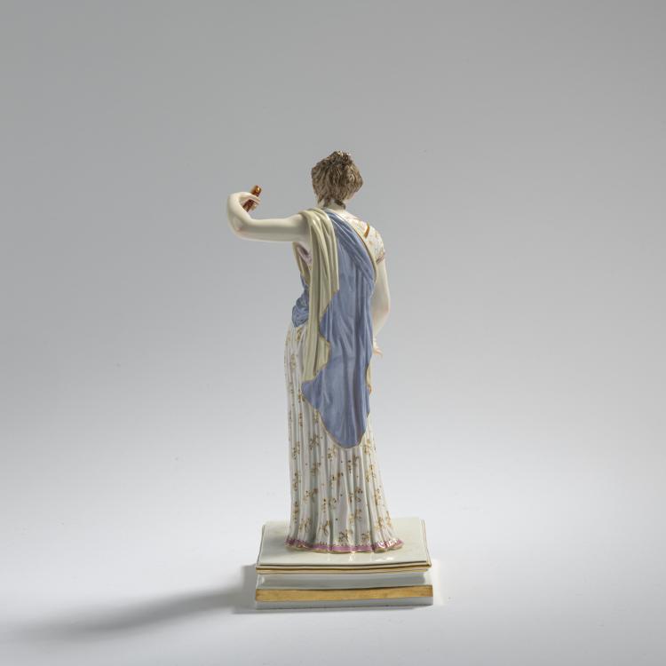 Bild 1 zu Objekt, 'Bacchante with Tamburin', 1785, Christian Gottfried J&uuml;chtzer, Meissen, KPM, 171C 511