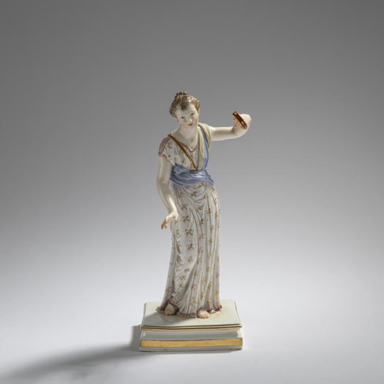 Bild 3 zu Objekt, 'Bacchante with Tamburin', 1785, Christian Gottfried J&uuml;chtzer, Meissen, KPM, 171C 511