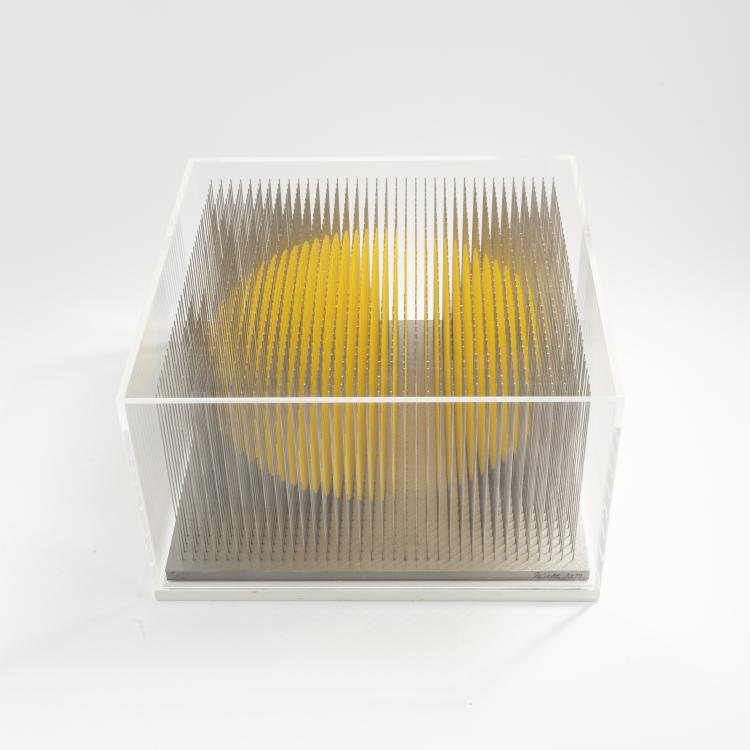 Bild 6 zu Objekt, 'Gelbes Rotationsellipsoid', 2010, Yoshiyuki Miura, 172C 471