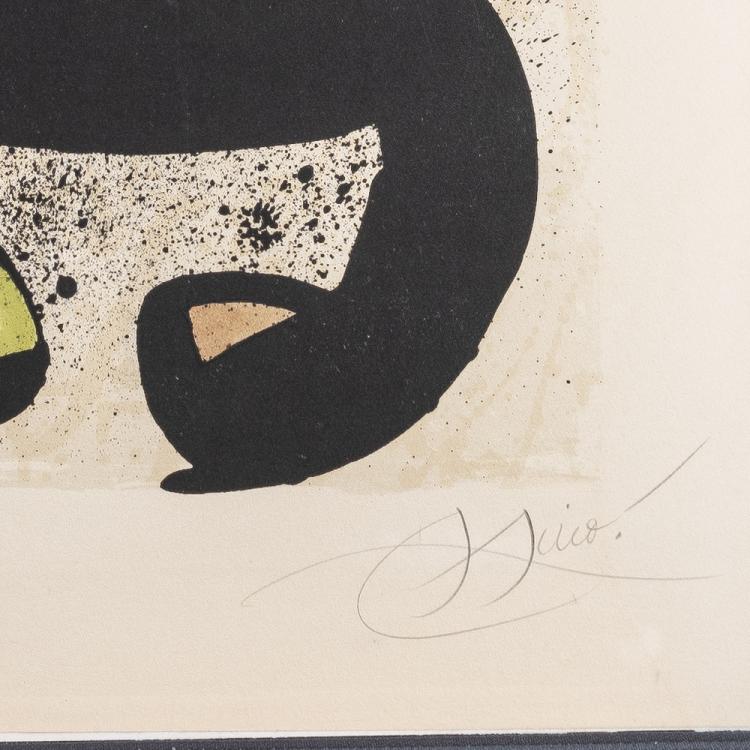 Bild 1 zu Objekt, 'El Rei Garell', 1979, Joan Mir&oacute;, Litografias artisticas Damia Caus, Barcelona, Galeria Maeght, Barcelona, 172C 427