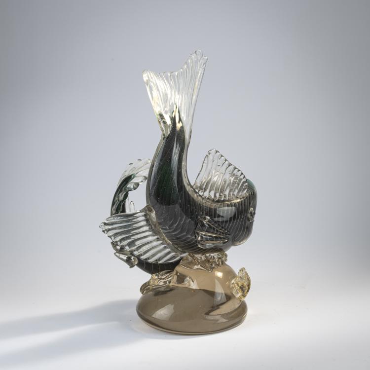 Bild 2 zu Objekt, Two fish, c. 1940, Alfredo Barbini, V.A.M.S.A., Murano, 170C 518