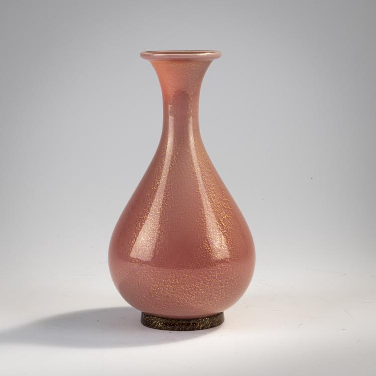 Bild 1 zu Objekt, 'Laguna' vase, c. 1934, Tomaso Buzzi, Venini & C., Murano, 170C 521