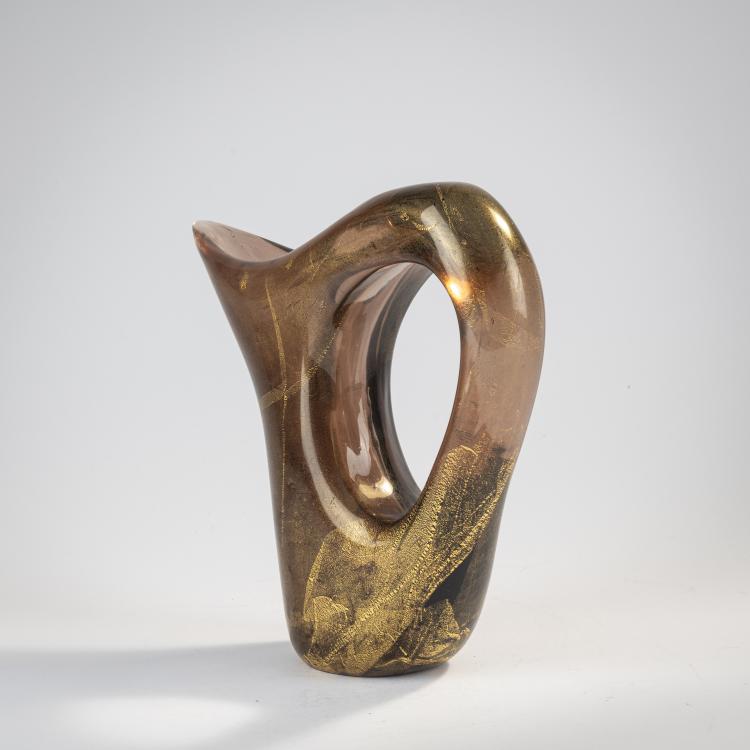 Bild 2 zu Objekt, 'Anse volante' vase, c. 1952, Giorgio Ferro, A.Ve.M., Murano, 170C 676