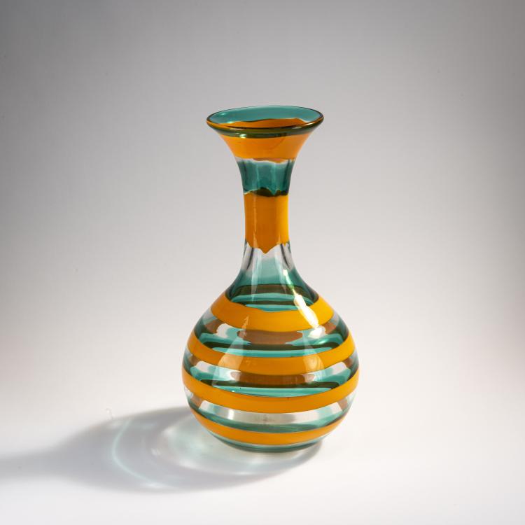 Hauptbild zu Objekt, 'A fasce di colore' vase, c. 1953, Fulvio Bianconi, Venini & C., Murano, 170C 571