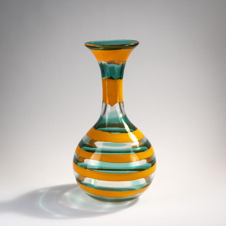 Bild 1 zu Objekt, 'A fasce di colore' vase, c. 1953, Fulvio Bianconi, Venini & C., Murano, 170C 571