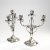 Two candlesticks, c. 1900