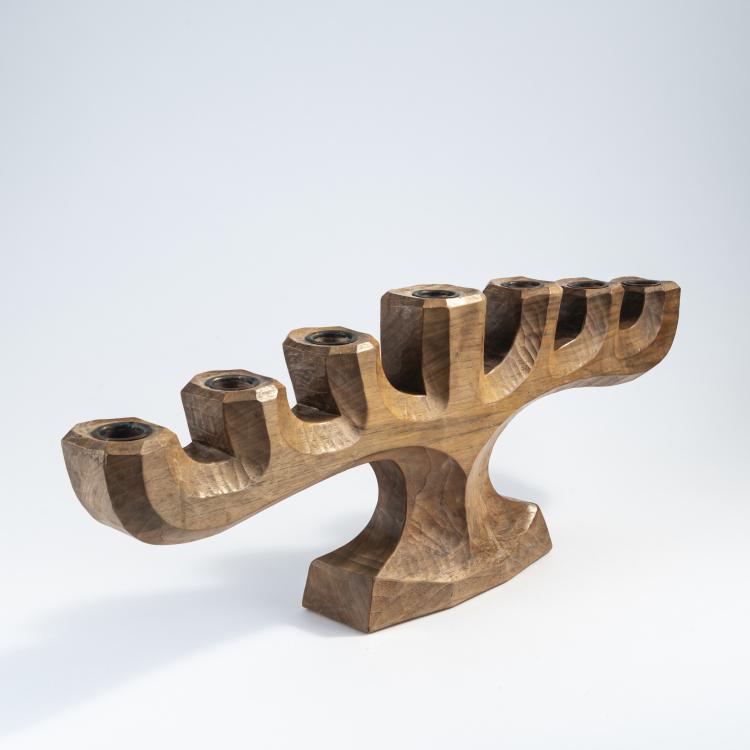 Bild 1 zu Objekt, Anthroposophical candlestick, 1930-1950, Rudolf Steiner (surroundings), Kunstschnitzwerkstatt Dornach (zugeschrieben/attr.), 172A 20