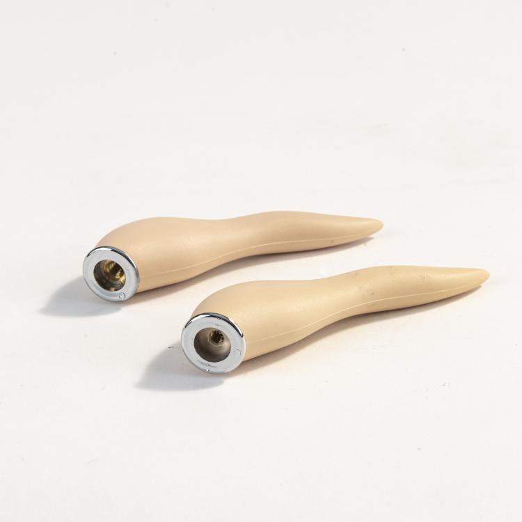 Hauptbild zu Objekt, Two 'Haroun Vulcano' handles, 1990s, Philippe Starck, Alessi, Crusinallo, 172A 70