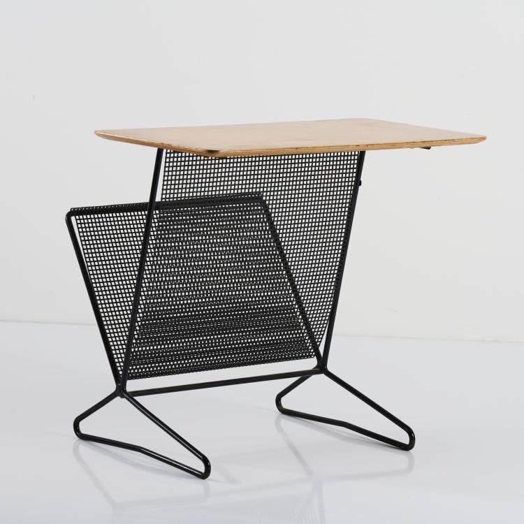 Bild 2 zu Objekt, Beistelltisch mit Zeitungsablage 'TM-05', 1954, Cees Braakman, UMS Pastoe, Utrecht, 170B 445
