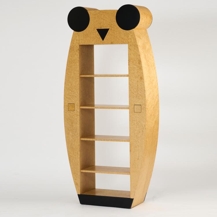 Bild 5 zu Objekt, Unique bookcase 'Owl', c. 1989, Norbert Berghof,Michael Landes,Wolfgang Rang, Draenert Studio GmbH, Immenstaad, 172A 180