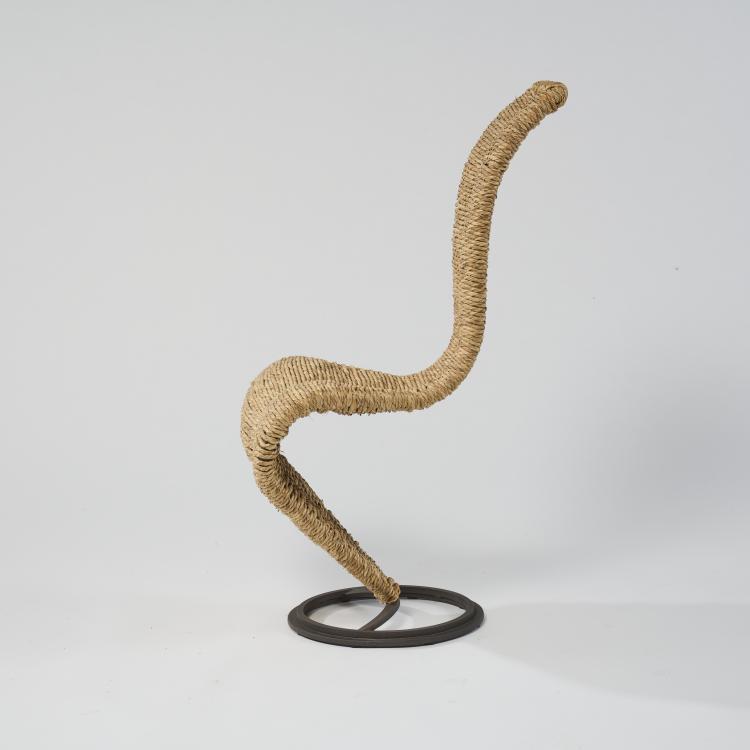 Bild 1 zu Objekt, Sessel 'S-Chair', 1988, Tom Dixon, Cappellini, Arosio, 170B 382