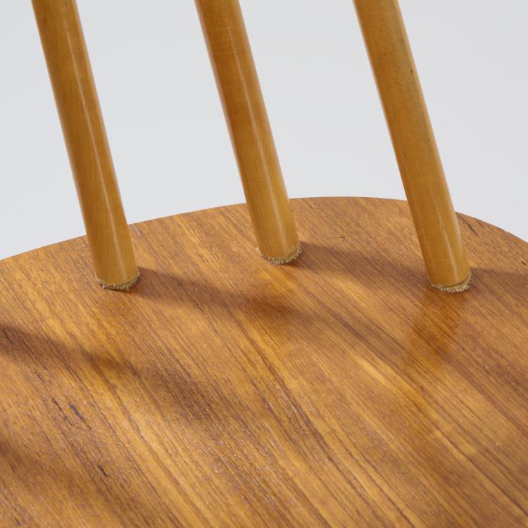 Bild 5 zu Objekt, Drei St&uuml;hle 'Fanett 65 T', um 1958, Ilmari Tapiovaara, Edsby Verken, Edsbyn, 170B 416