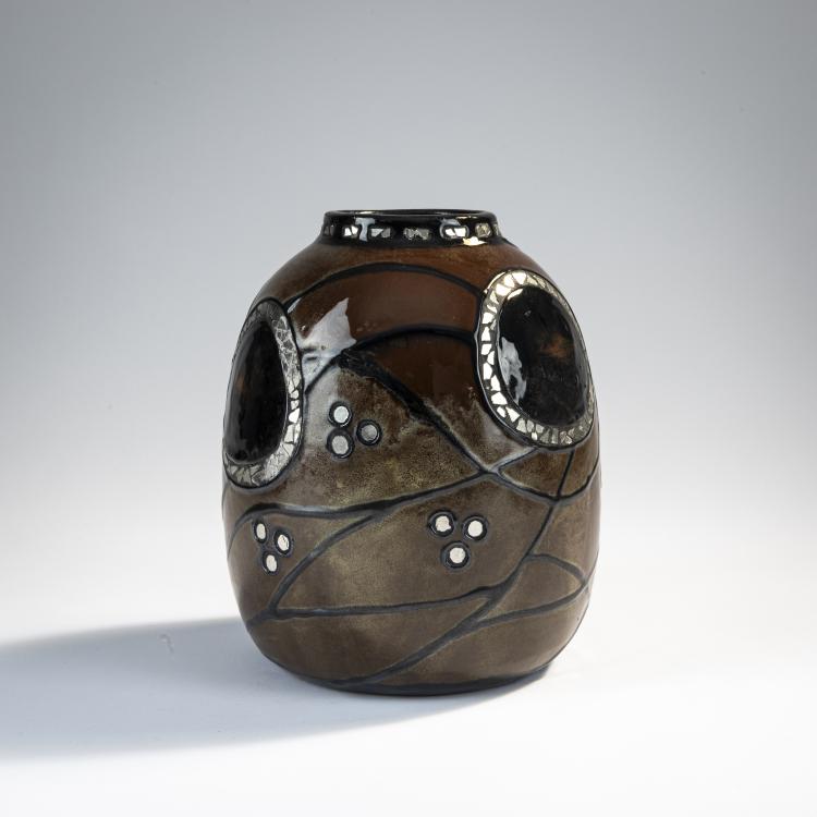 Bild 1 zu Objekt, Vase 'Silver Mosaic', c. 1906, Max Laeuger, Laeuger, Max, Kandern, 171B 381
