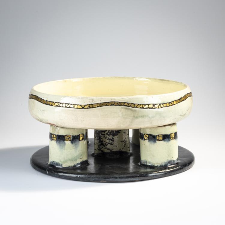 Hauptbild zu Objekt, 'Tafelaufsatz auf f&uuml;nf Beinen', 1905, Max Laeuger, Laeuger, Max, Kandern, 171B 379