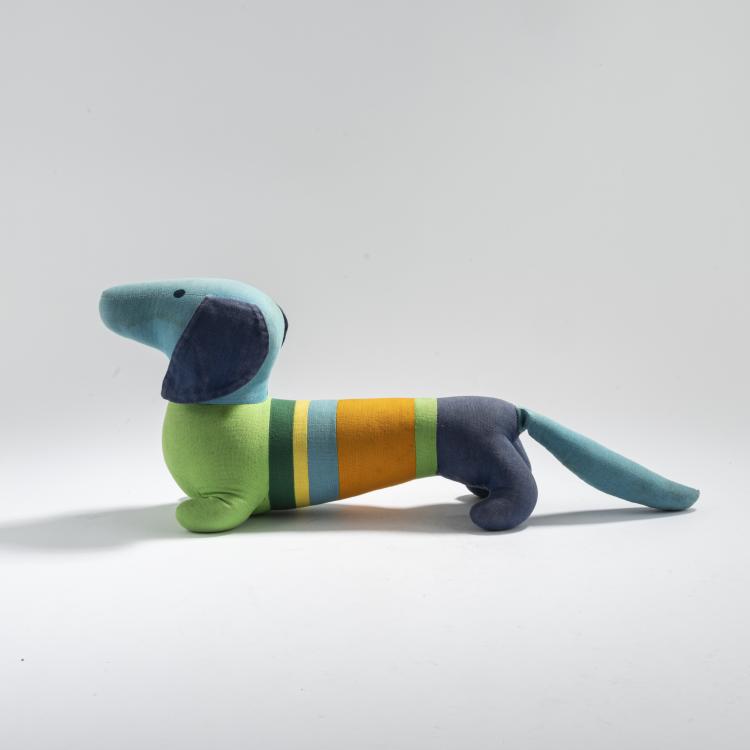 Hauptbild zu Objekt, Olympia mascot 'Waldi', c. 1971, Otl Aicher,Hermann Ay, Anker Pl&uuml;schspielwarenfabrik GmbH, M&uuml;nchen; Schuco, F&uuml;rth, 173B 421