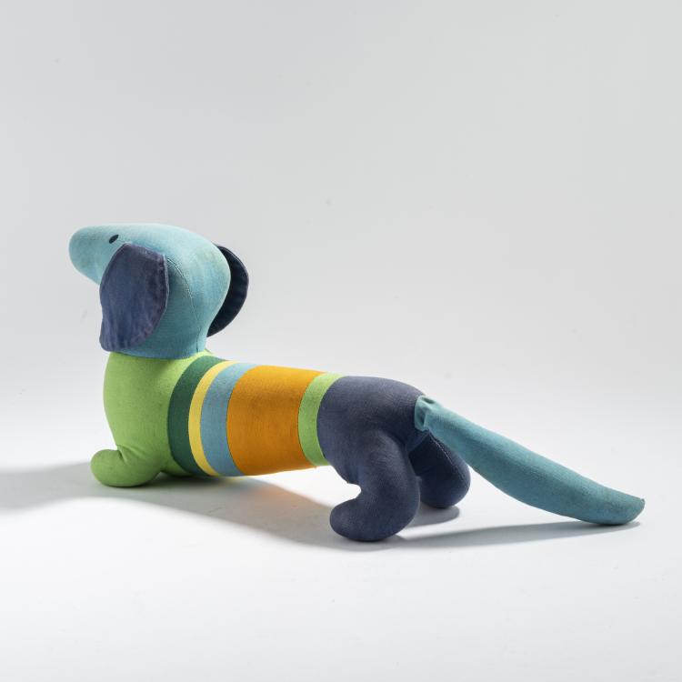 Bild 2 zu Objekt, Olympia mascot 'Waldi', c. 1971, Otl Aicher,Hermann Ay, Anker Pl&uuml;schspielwarenfabrik GmbH, M&uuml;nchen; Schuco, F&uuml;rth, 173B 421