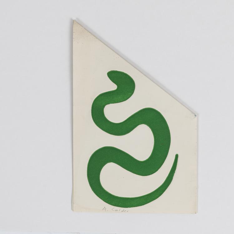 Bild 2 zu Objekt, Gru&szlig;karte der Galerie Maeght, 1968, Alexander Calder, Galerie Maeght, 172C 416