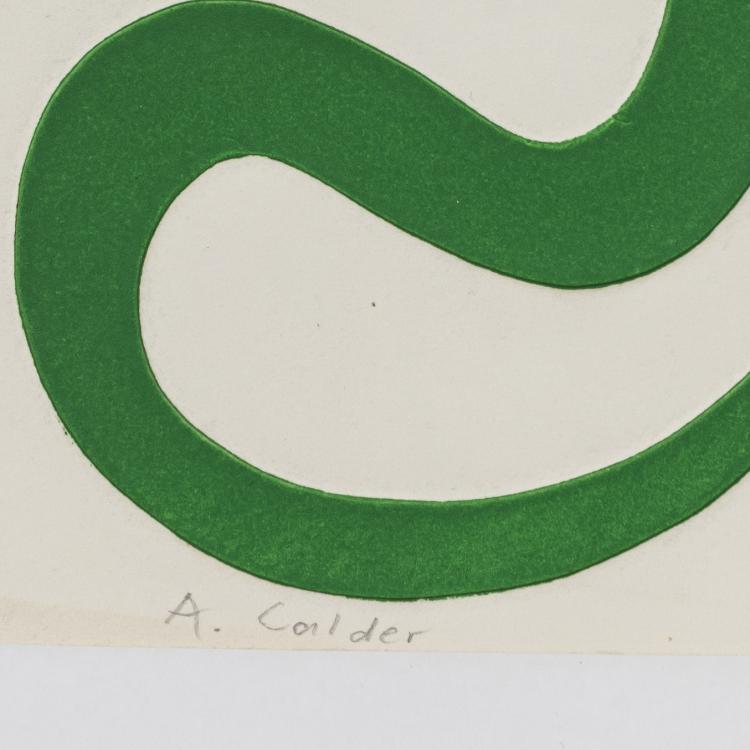 Bild 3 zu Objekt, Gru&szlig;karte der Galerie Maeght, 1968, Alexander Calder, Galerie Maeght, 172C 416