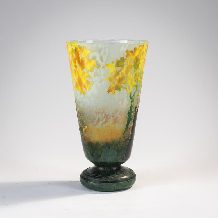 Bild 2 zu Objekt, Vase 'Paysage d'Automne', c. 1905, Daum Fr&egrave;res, Nancy, 171A 46