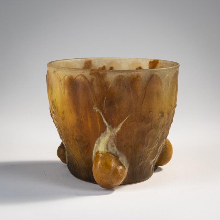 Hauptbild zu Objekt, Vase with snails, c. 1923, Henri Berg&eacute;, Walter, Amalric, Nancy, 171A 203