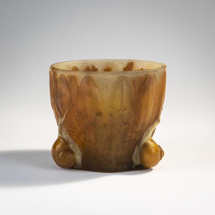 Bild 1 zu Objekt, Vase with snails, c. 1923, Henri Berg&eacute;, Walter, Amalric, Nancy, 171A 203