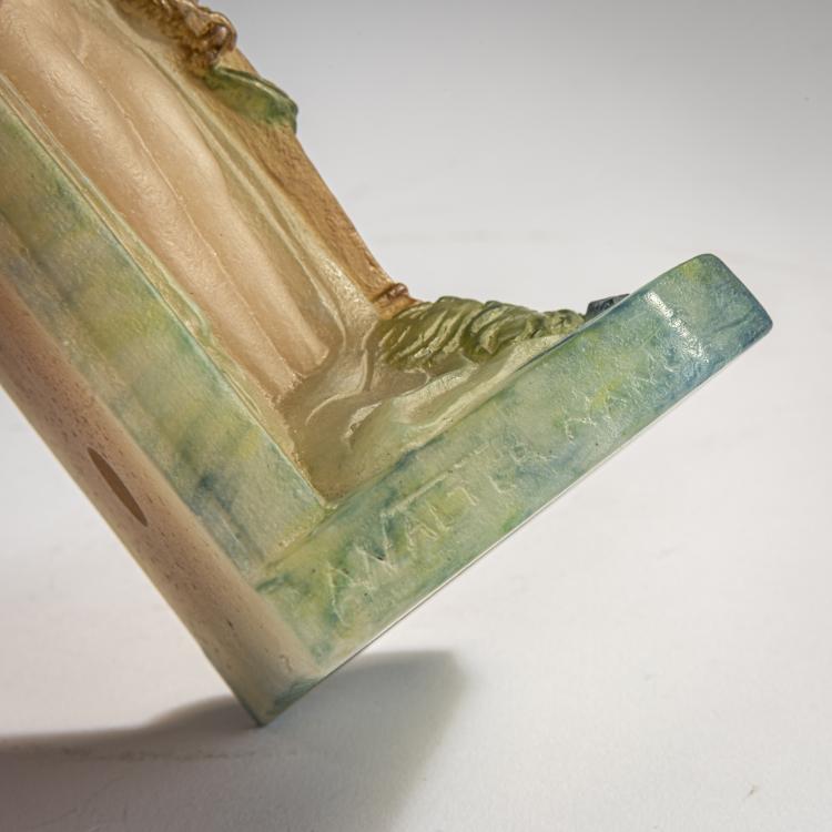 Bild 3 zu Objekt, Zwei Nymphen mit Bl&uuml;tenstaude, um 1922, Henri Mercier, Walter, Amalric, Nancy, 171A 200