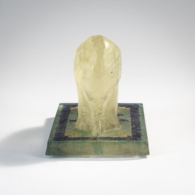 Bild 2 zu Objekt, 'Elephant' paperweight, 1924, Gabriel Argy-Rousseau, Argy-Rousseau, Gabriel, 171A 3