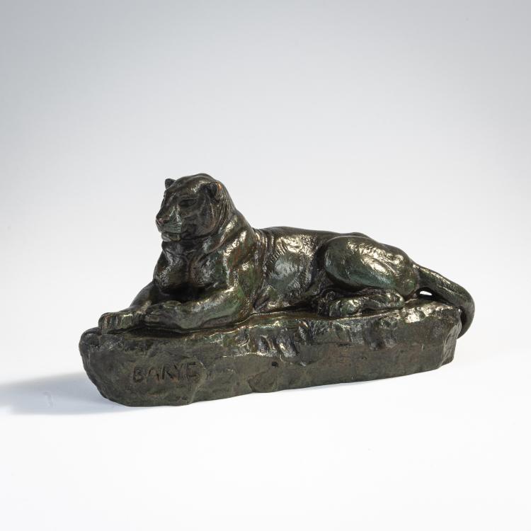 Hauptbild zu Objekt, 'Panther of India', 1855, Antoine-Louis Barye, 171B 287