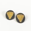 Pair of stud earrings, 1980s