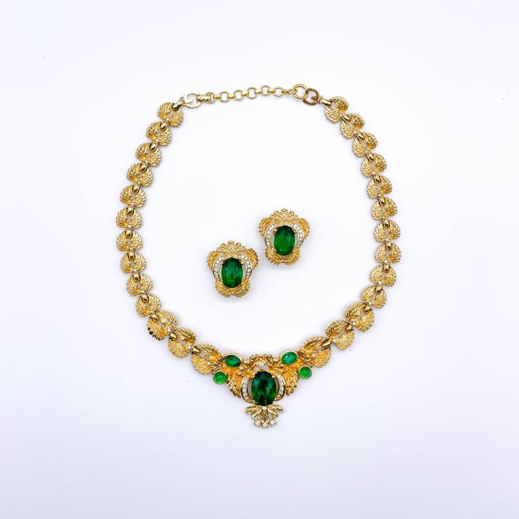 Hauptbild zu Objekt, Two-piece Vintage jewelry set, Gross&eacute;, 172E 798