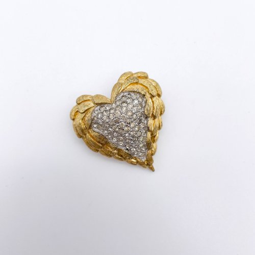 Vintage Heart Brooch
