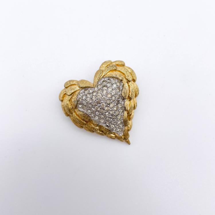 Hauptbild zu Objekt, Vintage Heart Brooch, Jomaz, 172E 807