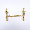 Vintage chatelaine / double brooch
