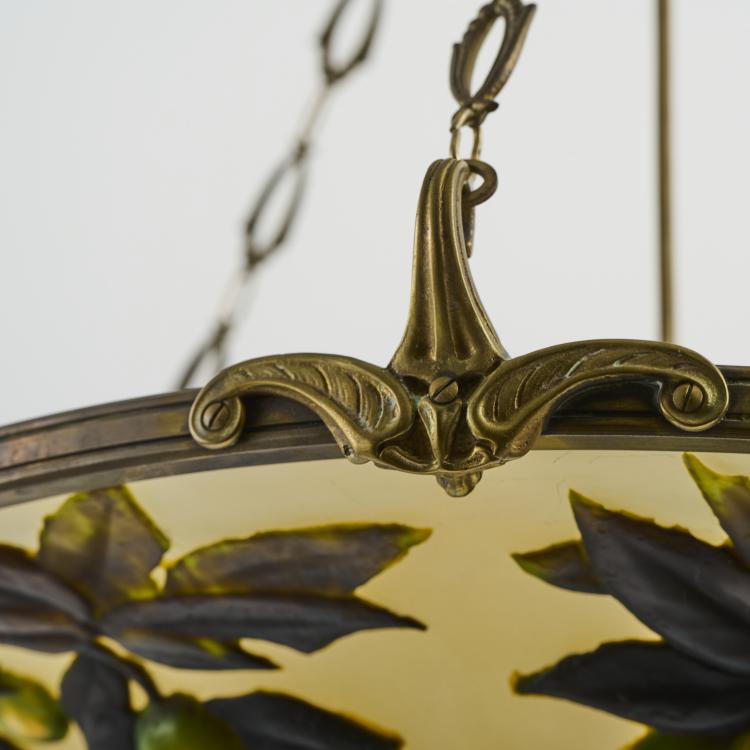 Bild 5 zu Objekt, Souffl&eacute; ceiling light 'Cognassiers', 1925-36, Emile Gall&eacute;, Gall&eacute;, Etablissements, Nancy, 171A 125