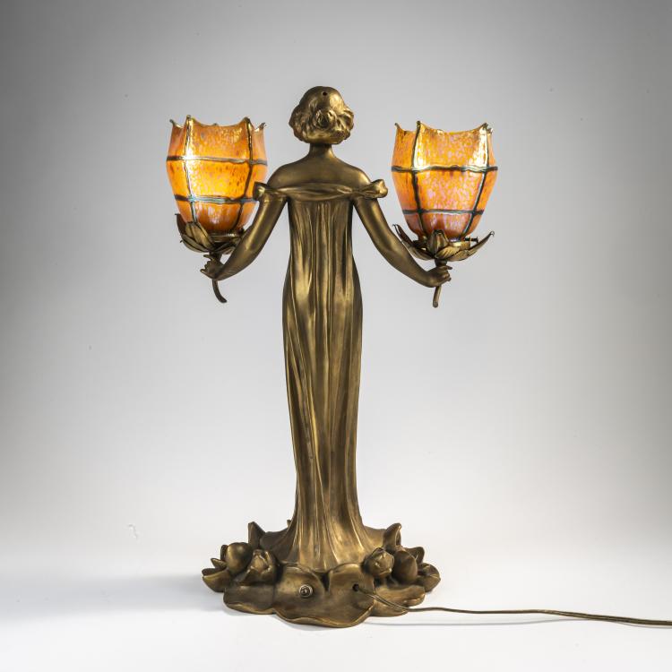 Bild 4 zu Objekt, Zwei 'Ph&auml;nomen'-Lampenschirme, 1908, L&ouml;tz Wwe., Klosterm&uuml;hle, 171A 246