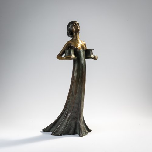 Figural candlestick, 1902-04