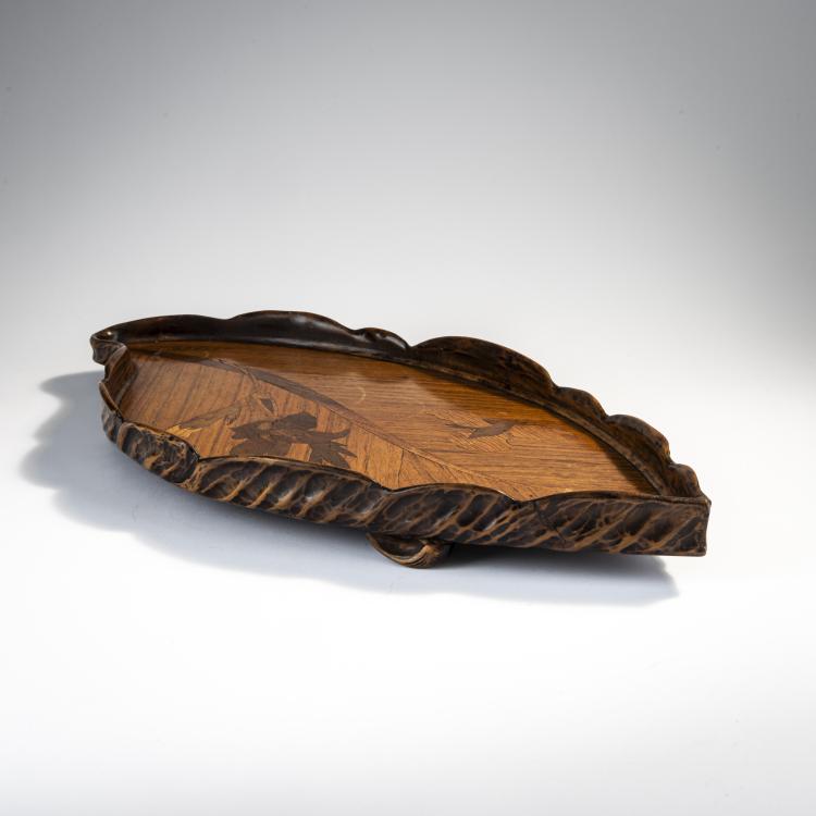 Hauptbild zu Objekt, Tray, c. 1900, Emile Gall&eacute;, Gall&eacute;, Emile, Nancy, 171A 220
