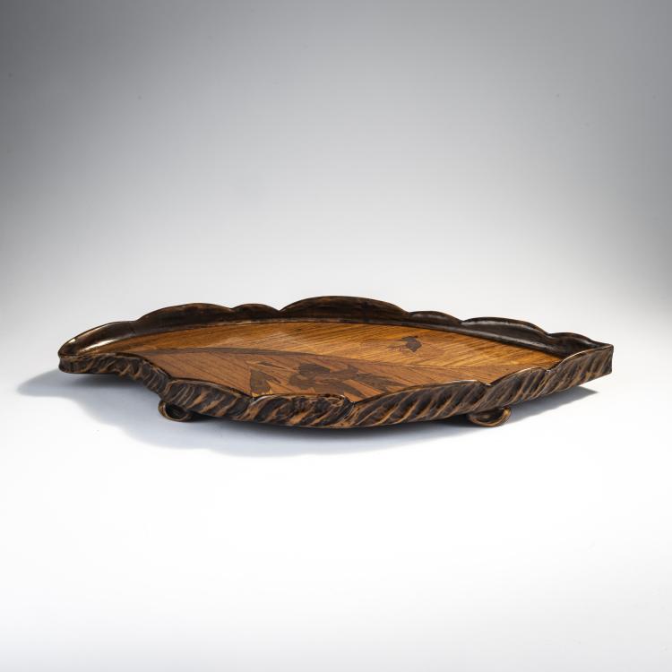 Bild 1 zu Objekt, Tray, c. 1900, Emile Gall&eacute;, Gall&eacute;, Emile, Nancy, 171A 220