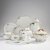 18-piece Swan service, 1737-42