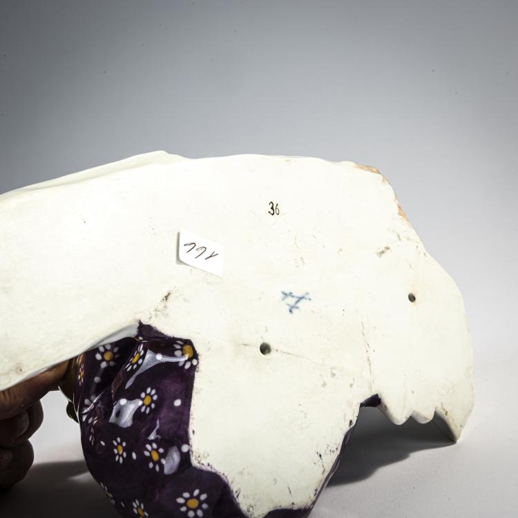 Bild 2 zu Objekt, 'Two children making sand molds', 1906 / before 1924, Konrad Hentschel, Meissen, KPM, 176C 642