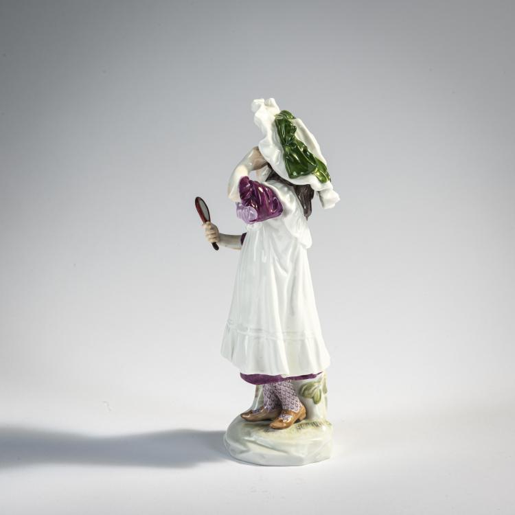 Bild 1 zu Objekt, 'Der erste Schmuck', 1907, Paul Helmig, Mei&szlig;en, 171B 347