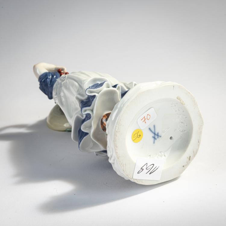 Bild 2 zu Objekt, 'Girl with Cherries', 1907, Paul Helmig, Mei&szlig;en, 171B 348