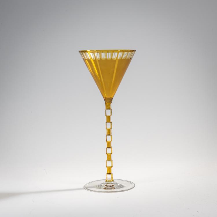 Hauptbild zu Objekt, Wine glass, c. 1907, Otto Prutscher, Meyr's Neffe, Adolf, 171A 250