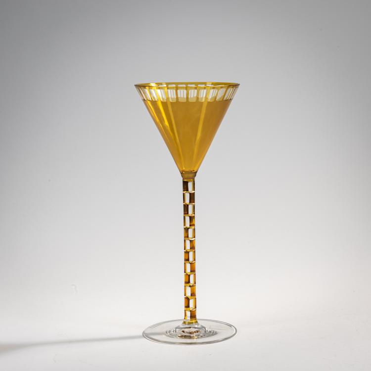 Bild 1 zu Objekt, Wine glass, c. 1907, Otto Prutscher, Meyr's Neffe, Adolf, 171A 250
