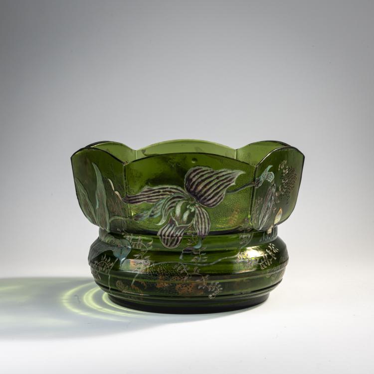 Hauptbild zu Objekt, Schale 'Sabot de Venus et Coprins', 1892, Emile Gall&eacute;, Gall&eacute;, Emile, Nancy, 171A 97