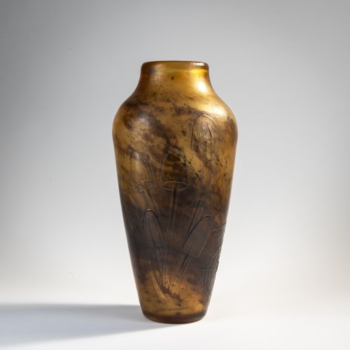 'Coprins, araignée' vase, 1898-1900