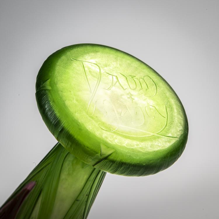 Bild 2 zu Objekt, 'Crocus' Marqueterie vase, c. 1905, Henri Berg&eacute;, Daum Fr&egrave;res, Nancy, 171A 47