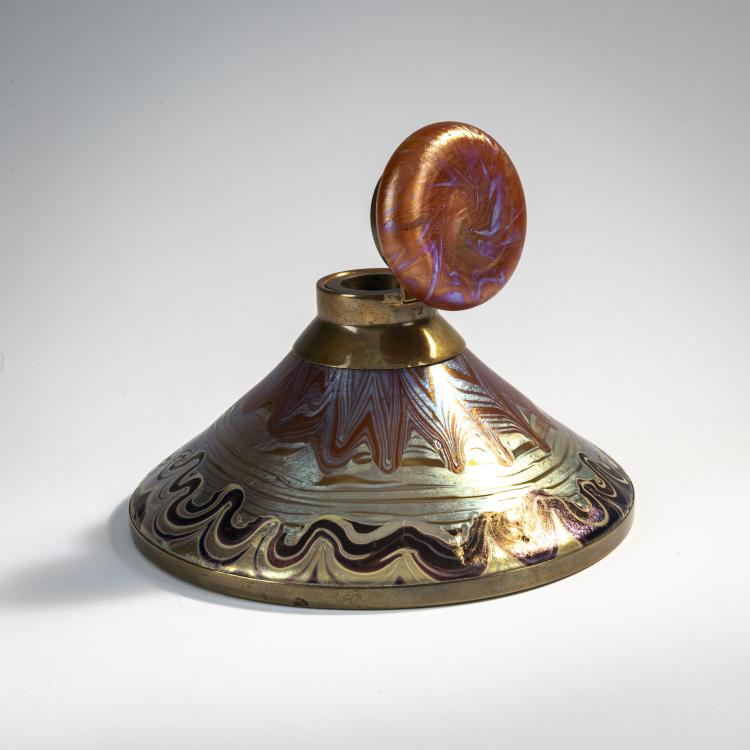 Bild 1 zu Objekt, Tintenzeug, um 1900, Franz Hofst&ouml;tter, L&ouml;tz Wwe., Klosterm&uuml;hle, 171A 239