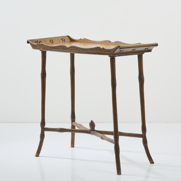 Bild 1 zu Objekt, Tea table 'Iris', c. 1898, Emile Gall&eacute;, Gall&eacute;, Emile, Nancy, 171A 217