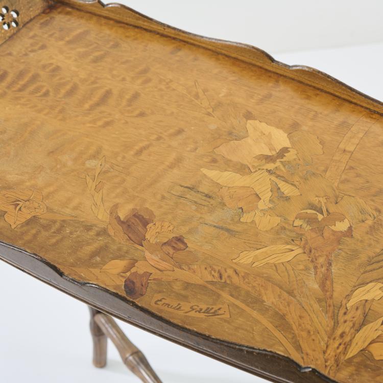 Bild 5 zu Objekt, Tea table 'Iris', c. 1898, Emile Gall&eacute;, Gall&eacute;, Emile, Nancy, 171A 217